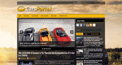 Desktop Screenshot of carsportals.com