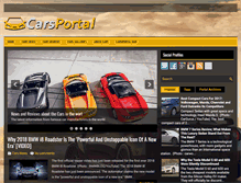 Tablet Screenshot of carsportals.com